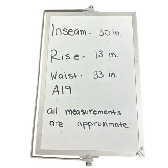 Free People Wrangler Westward 626 High-Rise Bootcut Jeans. NWT 33 x 30 - Picture 13 of 13